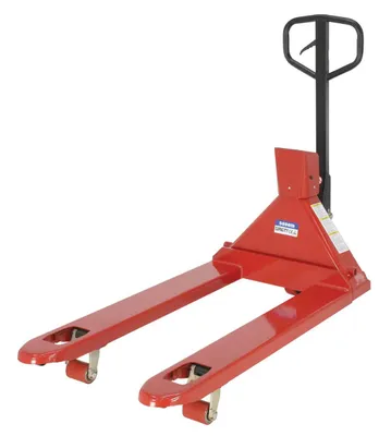 Vestil PM-2746-TL-SCL-LP pallet jack shown from an alternate angle
