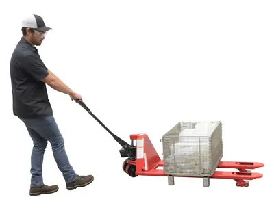 Vestil PM4-2148-LP Steel Low Profile Pallet Truck