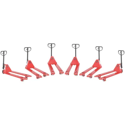 Vestil PM4-2748-LP-6PKG Steel Low Profile Pallet Trucks