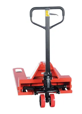 Vestil PM4-2748-LP pallet jack shown from an alternate angle