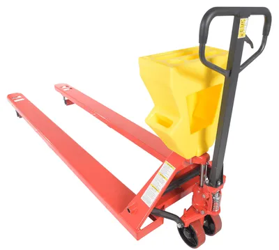 Vestil PM4-2796-UP-001 pallet jack shown from an alternate angle