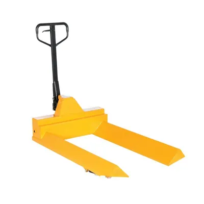 Vestil PM4-3348-RL Steel Pallet Truck V-Shaped Center 4000 Lb. Capacity