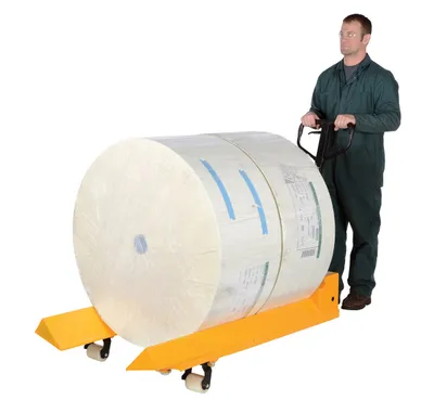 Vestil PM4-3348-RL pallet jack shown from an alternate angle