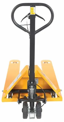 Vestil PM5-2748-DMHB pallet jack shown from an alternate angle