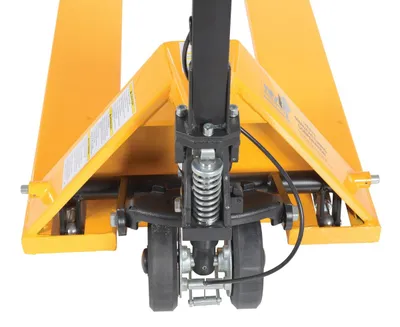 Vestil PM5-2748-DMHB pallet jack shown from an alternate angle