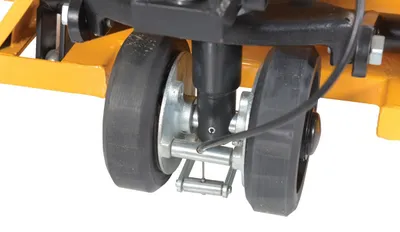 Vestil PM5-2748-DMHB pallet jack shown from an alternate angle