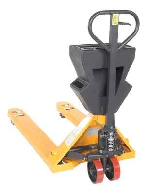 Vestil PM5-2748-Y-UP-002 Steel Plastic Pallet Truck 3