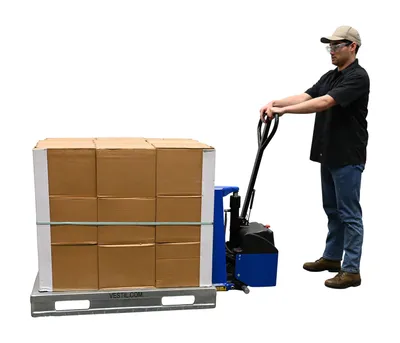 Vestil PMC-HIPM-21-DC Steel Pramac DC Powered High Lift Pallet Truck 7