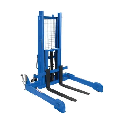 Vestil PMPS-50-AIR Steel Pallet Master/Server Stacker Reciprocating Air/Oil Powered