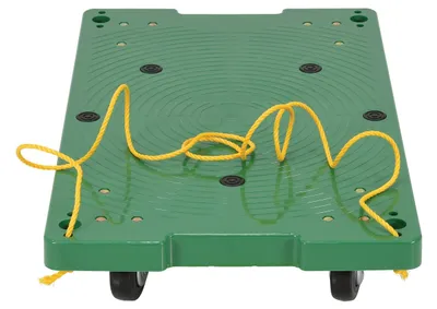 Vestil POS-1830-ROPE Polyethylene Dolly with Pull Rope