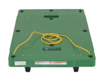 Vestil POS-2133-ROPE Polyethylene Dolly with Pull Rope