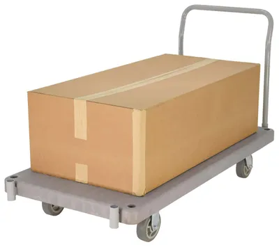 Vestil PPT-2-41 flatbed cart shown from an alternate angle