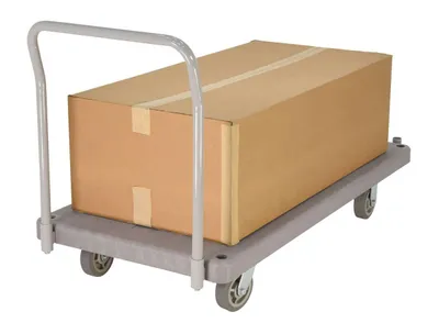 Vestil PPT-2-41 flatbed cart shown from an alternate angle