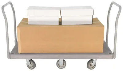 Vestil PPT-3-62 flatbed cart shown from an alternate angle