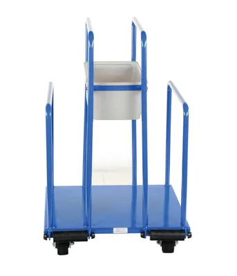 Vestil PRCT utility cart shown from an alternate angle