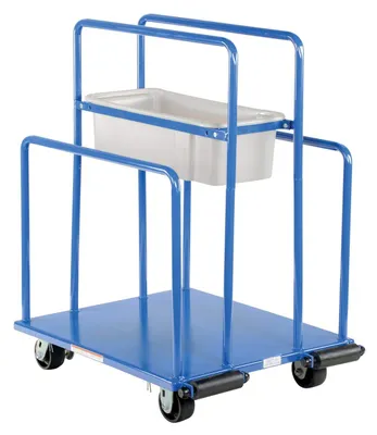 Vestil PRCT utility cart shown from an alternate angle