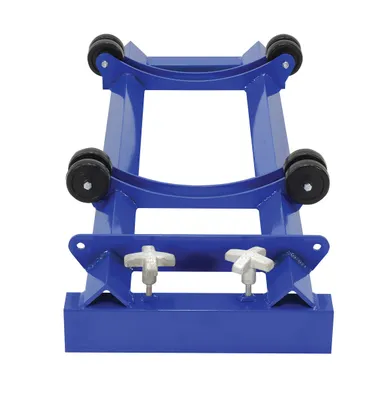 Vestil PRDC-42-R drum handling equipment shown from an alternate angle