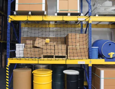 Vestil PRN-99-4 Nylon Pallet Rack Netting 4