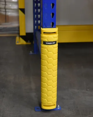 Vestil PRUD-20-2833 Plastic High Impact Upright Rack Guard 1