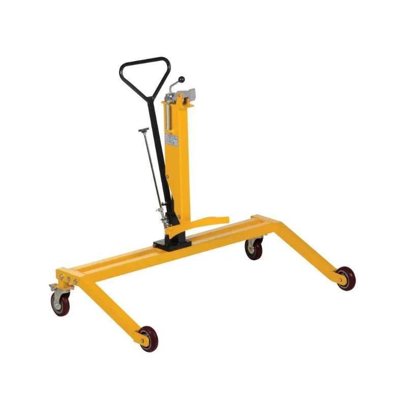 Vestil PSDT Steel Pallet Straddling Drum Truck