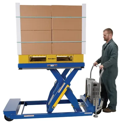 Vestil PST-1-46 lift table shown from an alternate angle