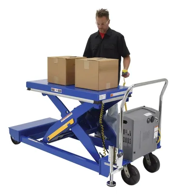 Vestil PST-2448-3-46 lift table shown from an alternate angle