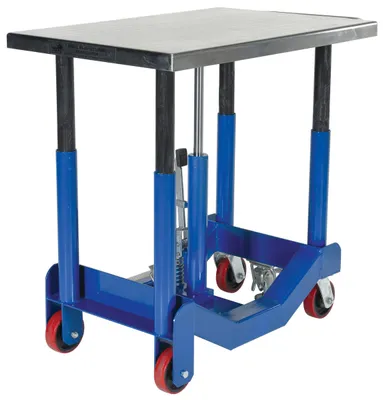 Vestil PT12-40 Steel Low Profile Post Lift Table