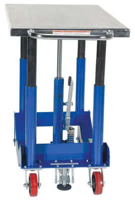 Vestil PT12-40 Steel Low Profile Post Lift Table