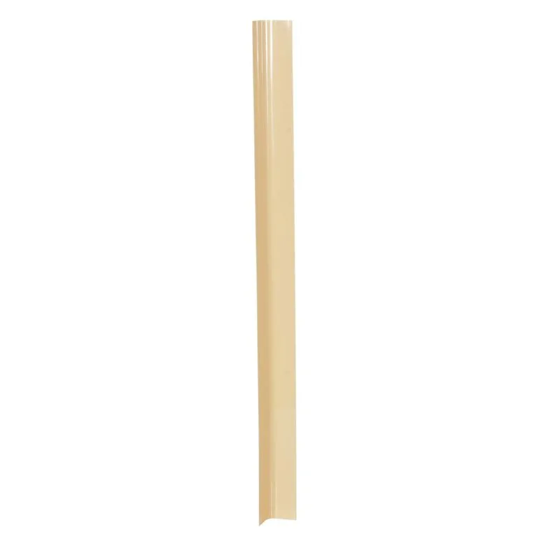 Vestil PVC-48R-BG PVC Plastic Round Corner Guard 90 Degree Rounded