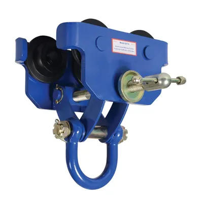 Vestil QIT-6 Steel Quick Install Manual Trolley