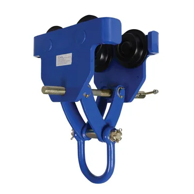 Vestil QIT-8 Steel Quick Install Manual Trolley