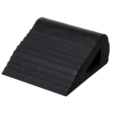 Vestil RBW-3 Industrial Rubber Triangular Wedge