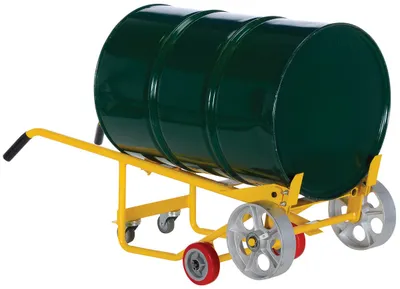 Vestil RDBT-SS drum handling equipment shown from an alternate angle