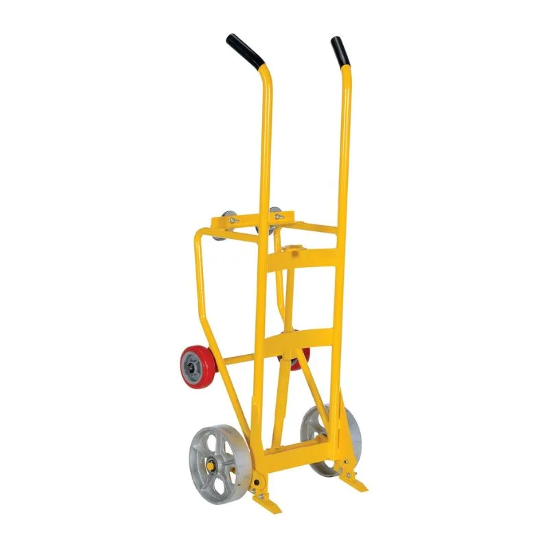 Vestil RDBT-SS Steel Drum Truck Cradle With Semi-Steel Wheels 1000 Lb. Capacity