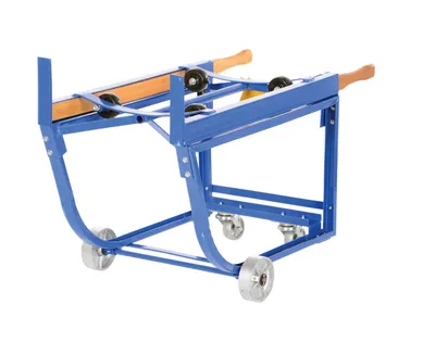 Vestil RDC-1000-5SS Steel Rotating Drum Cart with Steel Wheels 1