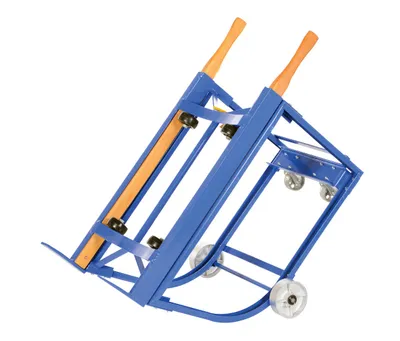 Vestil RDC-1000-5SS Steel Rotating Drum Cart with Steel Wheels 3