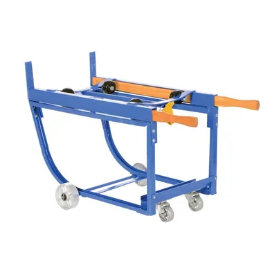 Vestil RDC-1000-5SS Steel Rotating Drum Cart with Steel Wheels