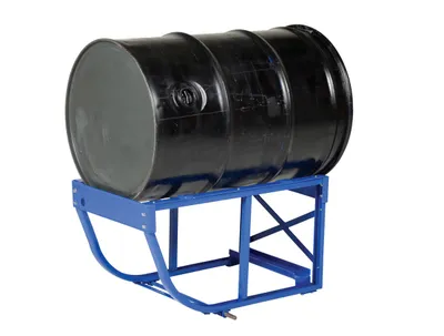 Vestil RDC-60-NC Steel Economy Rotating Drum Cart 2