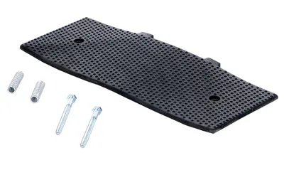 Vestil RSH-108-EM-C Rubber Male End Cap Concrete Hardware 1