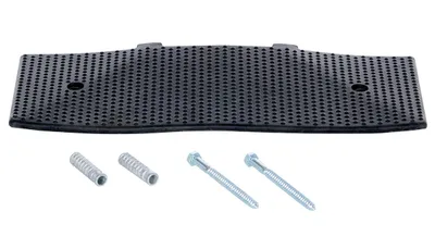 Vestil RSH-108-EM-C Rubber Male End Cap Concrete Hardware 2