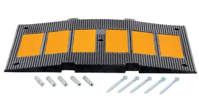 Vestil RSH-120-M-C Rubber Middle Section Concrete Hardware 2