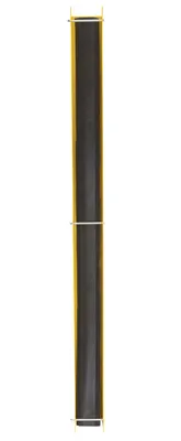Vestil RUD-48 Steel Rack Guard With Rubber Bumper 2