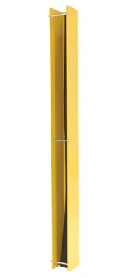 Vestil RUD-48 Steel Rack Guard With Rubber Bumper 1