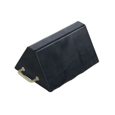 Vestil RWC-25 Molded Rubber Jumbo Wheel Chock