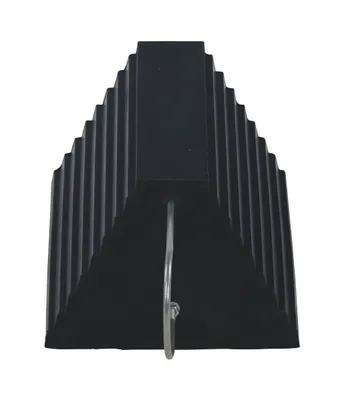 Vestil RWC-9-U Molded Rubber Wheel Chock U Handle 2