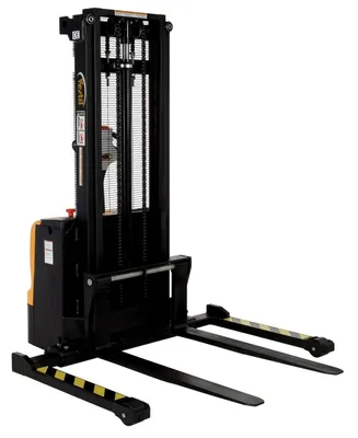 Vestil S-101-AA-DM pallet stacker shown from an alternate angle