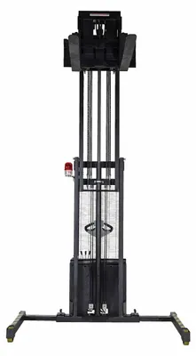 Vestil S-118-AA-FR pallet stacker shown from an alternate angle