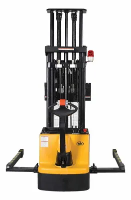 Vestil S-118-AA-FR pallet stacker shown from an alternate angle