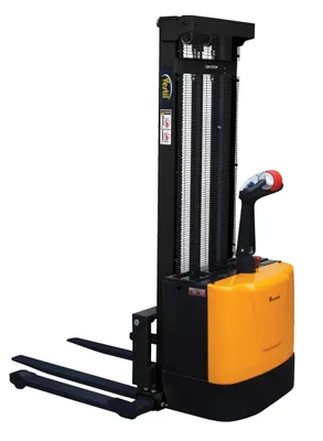 Vestil S-118-AA pallet stacker shown from an alternate angle