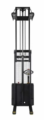 Vestil S-118-FF-DM pallet stacker shown from an alternate angle